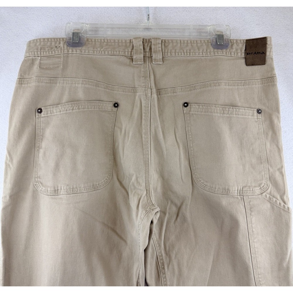 Prana Bronson‎ Men's Jeans 36x33 Beige Denim Straight Cotton EUC